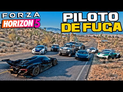 PILOTO DE FUGA ESTA DE VOLTA – FORZA HORIZON 5 GAMEPLAY ONLINE