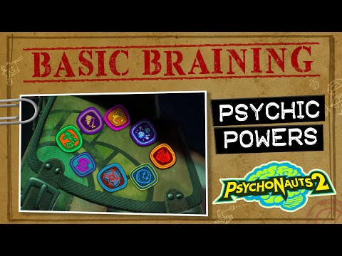 Psychonauts 2 Basic Braining Episode 2 – Psychic Powers