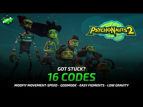 PSYCHONAUTS 2 Cheats: Easy Figments, Godmode, Modify Movement-Speed, … | Trainer by PLITCH