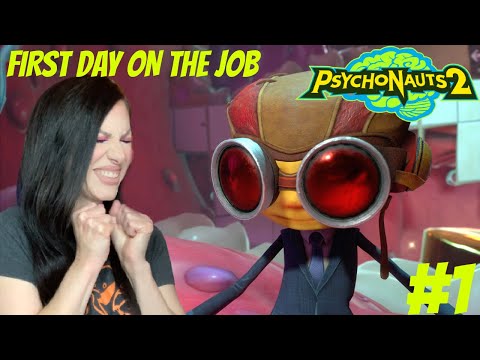 PSYCHONAUTS 2 GAMEPLAY – FIRST DAY ON THE JOB – PART 1
