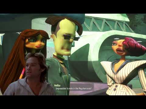 Psychonauts 2 in under a minute Part 1- No it's Hi, how are you
