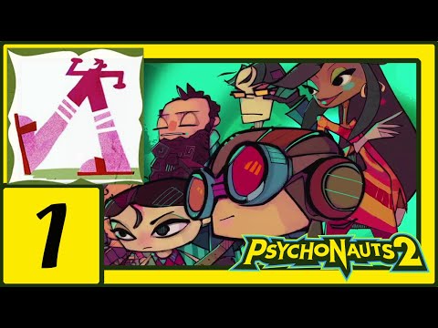 Psychonauts 2 | "Loboto's Labyrinth/Hollis' Classroom" | Ep. #1 | Billie the Collector – UCO Edition