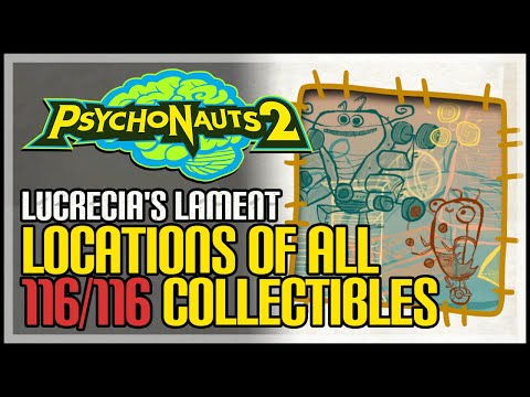 Psychonauts 2 Lucrecia's Lament All Collectibles