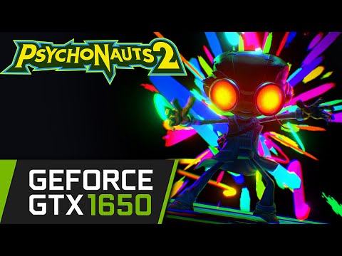 Psychonauts 2 on GTX 1650 4GB | 1080p 1440p 4K | i3 10100f | PC Performance Gameplay!