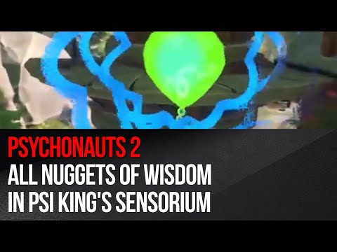 Psychonauts 2 – PSI Challenge Cards in Questionable Area