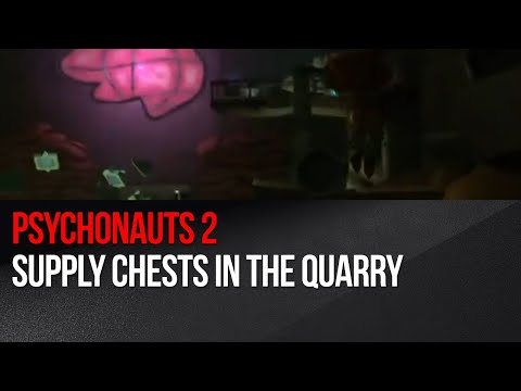 Psychonauts 2 – Supply Chests in The Quarry