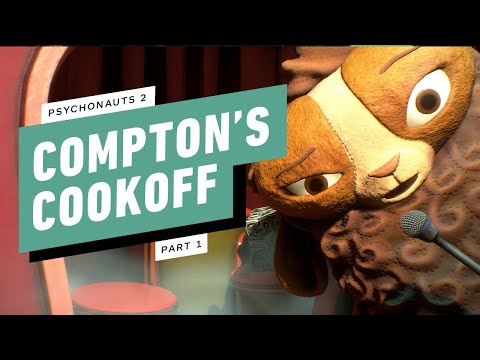 Psychonauts 2 Walkthrough – Compton's Cookoff (1/2) [1080p/60FPS] No Commentary