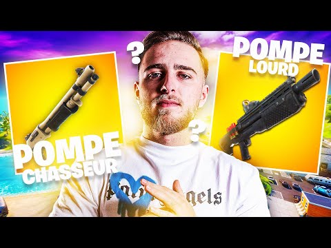 quel est le meilleur pompe sur fortnite ?!