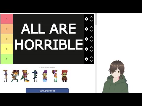 Quick Psychonauts 2 intern tier list