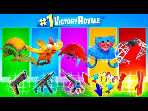 RANDOM DELTAPLANO CHALLENGE ESTREMA SU FORTNITE CAPITOLO 3!!