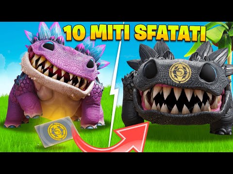 SMENTISCO 10 MITI di Fortnite! Cosa Succede se il Klombo MANGIA la Scheda del Caveau? Fortnite ITA!