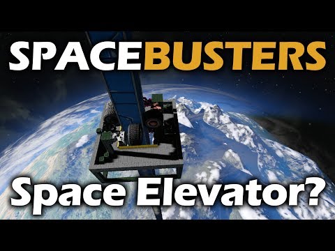 Space Busters | Can We Make a Space Elevator? | Space Engineers