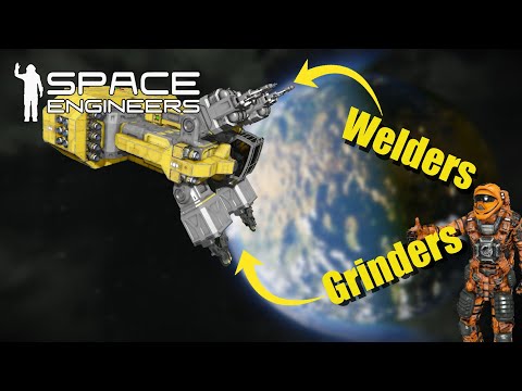 Space Engineers ep38 – The Multi Purpose Building Ship