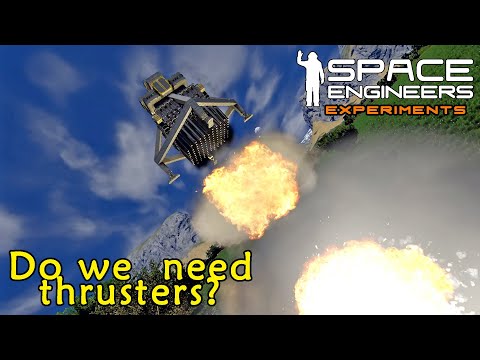 Space Engineers Experiments: Going To Space Without Thrusters?