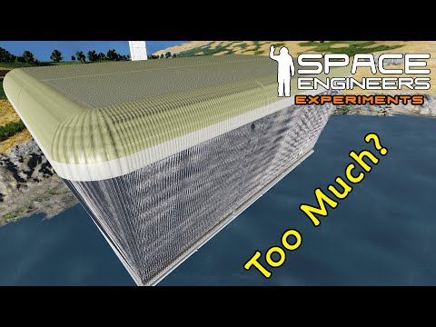 Space Engineers Experiments: How Much Parachute Is Too Much?