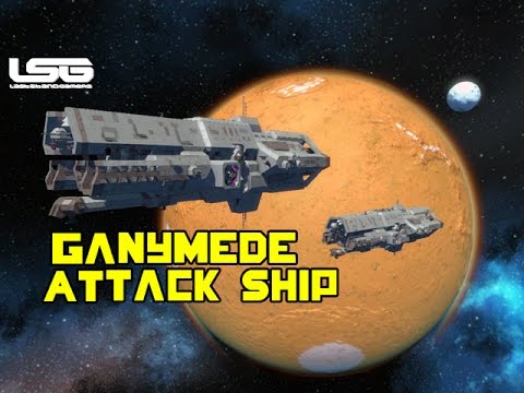 Space Engineers – Ganymede Class Attack Ship
