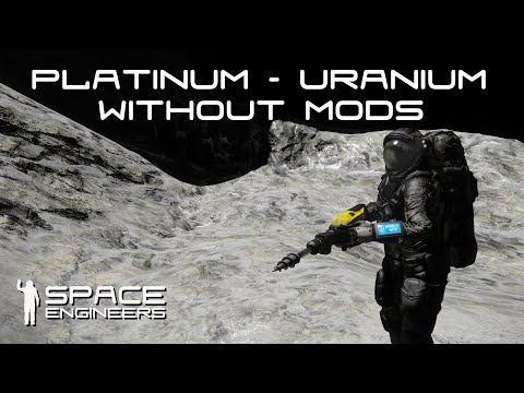 Space Engineers – How to Find Uranium and Platinum (Without Mods)