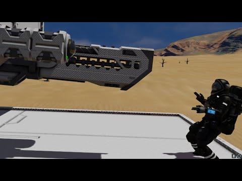 Space Engineers – Interior Railgun Turret