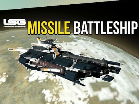 Space Engineers – Ion Missile Battleship