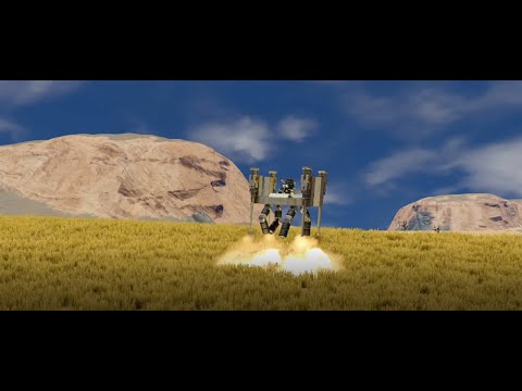 Space Engineers – Love the new jump jets!    *High Volume Warning*