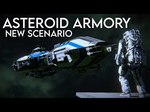 Space Engineers: New scenario – Asteroid Armory!