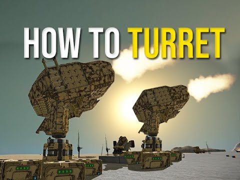 Space Engineers – Over Powered Turret How To Build