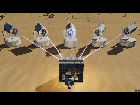 Space Engineers – Refinery armor is kinda overpowered