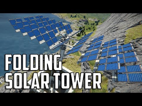 Space Engineers – S2E46 'Folding Solar Tower'