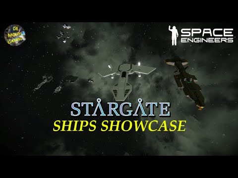 Space Engineers Stargate Ships Showcase