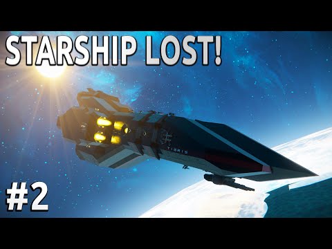 Space Engineers – Starship LOST – Ep #2 – LANDING!!