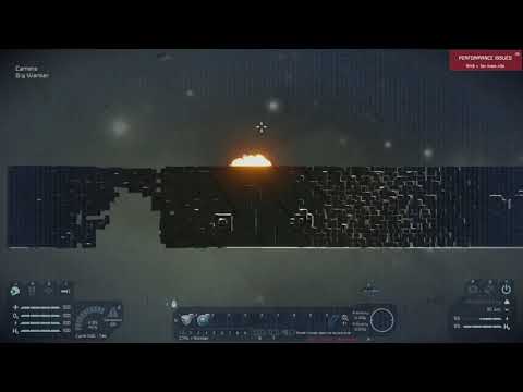 Space engineers – The largest gravity cannon that you never asked for