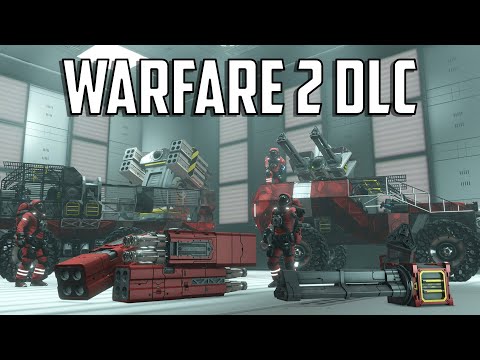 Space Engineers – Warfare 2: Broadside DLC & Weapon Testing