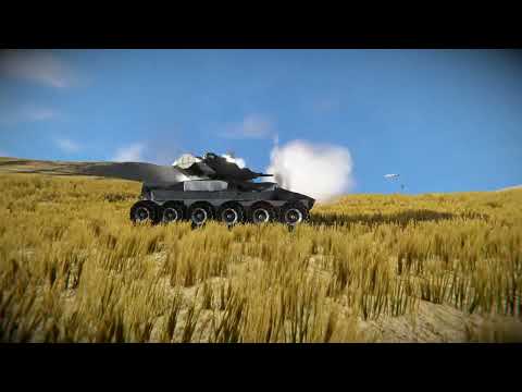 Space Engineers – Warfare 2 rudimentary turret ai test