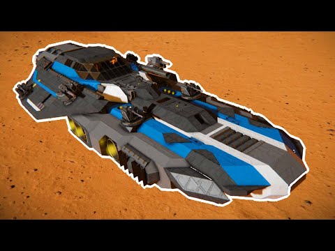 Space engineers Warfare 2 | Small grid big ship | Vengeance blade – Workshop/ModIO creation.