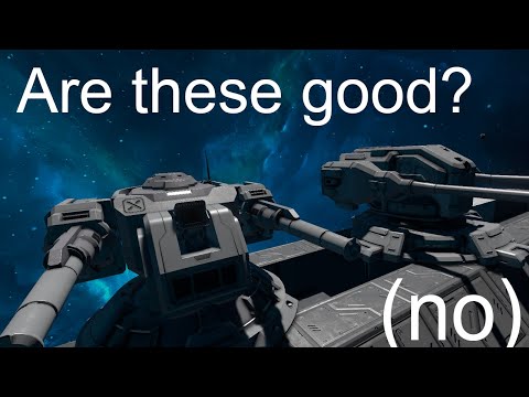 Space Engineers: Warfare II Turrets Aren't Very Good