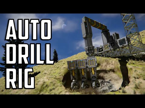 Space Engineers – Xbox Tutorial: Automatic Drilling Rig