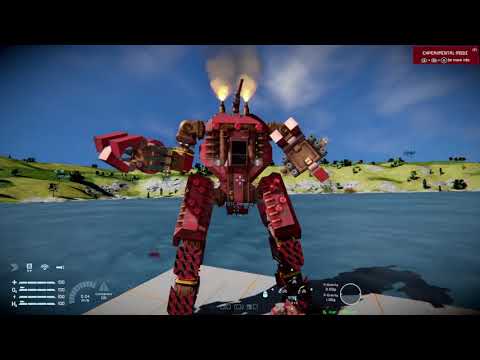 Space Engineers Xbox. Walk cycle part 1.  Balance is the key