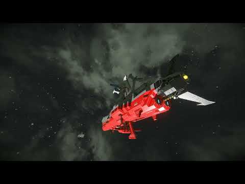 Space Engineers Yamato Missile Test