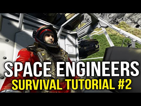 Space Engineers –  Your First Vehicle (Survival Tutorial) #2
