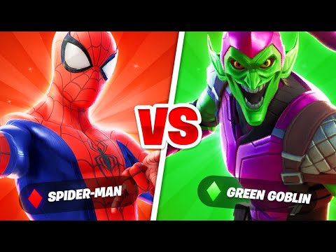 SPIDER-MAN vs ZIELONY GOBLIN w Fortnite! 🕸️👽 (mega EMOCJE!)