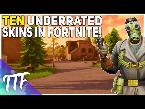 Ten UNDERRATED Fortnite Skins! (Fortnite Battle Royale)