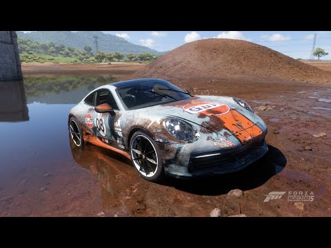 TERKEDİLMİŞ PORSCHE 911 CARRERA 'yı HAYATA DÖNDÜRDÜK – Forza Horizon 5