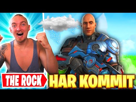 THE ROCK HAR KOMMIT TILL FORTNITE
