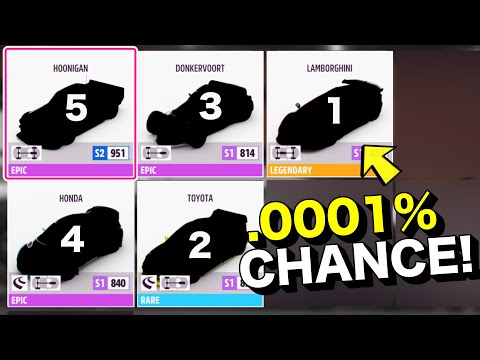 There's a .0001% CHANCE You Own These in Forza Horizon 5