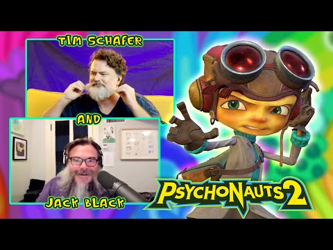 Tim Schafer and Jack Black React to Psychonauts 2