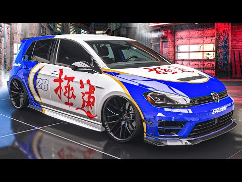 TUNANDO O NOVO GOLF R 2021 NO FORZA HORIZON 5 – (O RONCO MAIS INSANO DO JOGO)