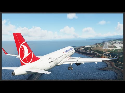 Türk Hava Yolları ile Trabzon'a Uçuyoruz! –  Microsoft Flight Simulator 2020