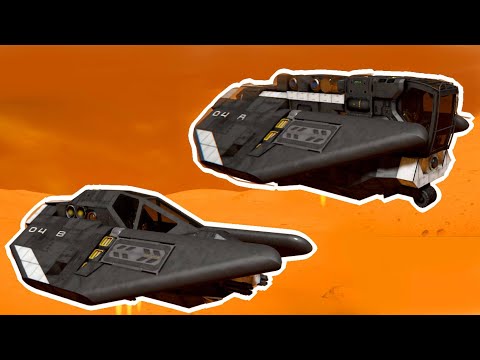 Two combat ships. Granite fighters, Space Engineers