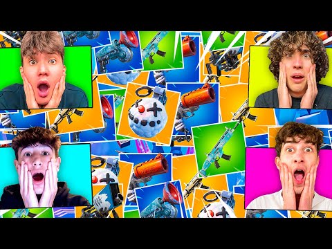 UNA KILL CON TUTTE LE VECCHIE ARMI DI FORTNITE PER VINCERE!