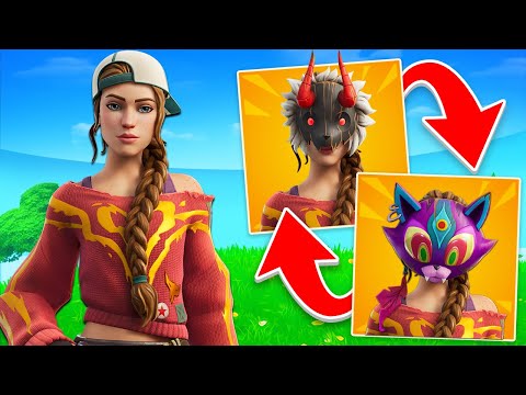 Unlocking ALL Haven's MASKS in Fortnite! UNLIMITED Feathers (Chapter 3 LIVE)